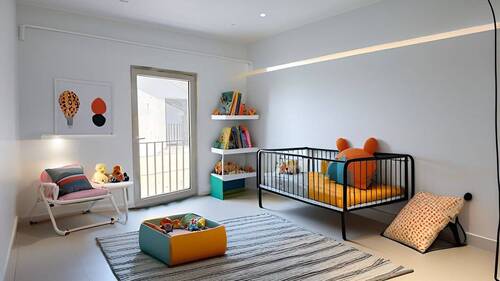 Kinderzimmer 2 - so könnte es aussehen - 