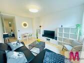  Wohnzimmer - 2 Zimmer Etagenwohnung zur Miete in Nürnberg