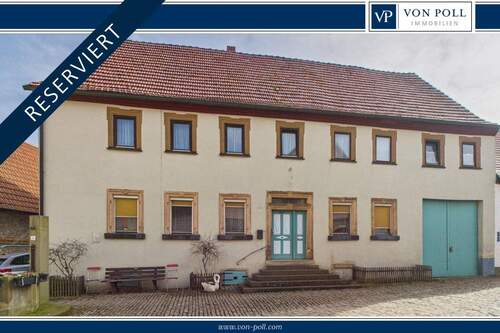 RESERVIERT - RESERVIERT Historisches Anwesen in Wipfeld mit Sanierungspotenzial