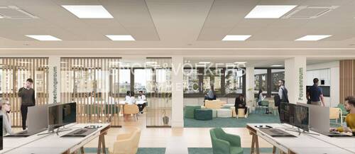 Visualisierung beispielh. Büro - NEXUS: Helle Flächen nahe Wittenbergplatz