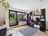 Wohnbereich - 1 Zimmer Etagenwohnung in Stuttgart