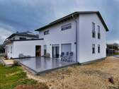 Ansicht Terrasse - 6 Zimmer Einfamilienhaus zum Kaufen in Dillingen