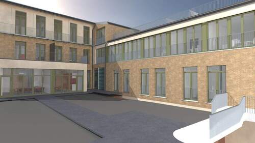 Gebäude - 3 Zimmer Büro zur Miete in München