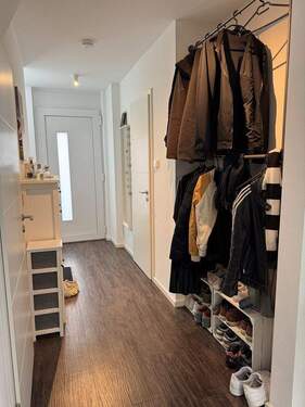 Wohnungsflur (1).JPG - 2 Zimmer Reihenendhaus zur Miete in Buxtehude
