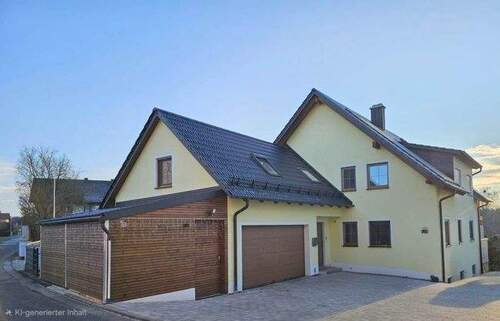 mit Doppelgarage und Nebengebäude - 6 Zimmer Mehrfamilienhaus, Wohnhaus zum Kaufen in Burglengenfeld / Pottenstetten