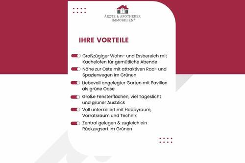 Ihre Vorteile! - 6 Zimmer Einfamilienhaus in Hemmoor