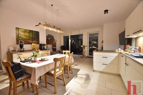 Gemütliche Wohnküche - 4 Zimmer Doppelhaushälfte zur Miete in Visbek