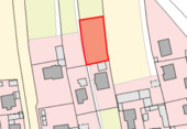 Grundstückslage (rot markiert) - 