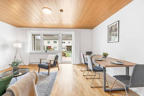 Wohnzimmer - 3 Zimmer Reihenmittelhaus zum Kaufen in Ulm