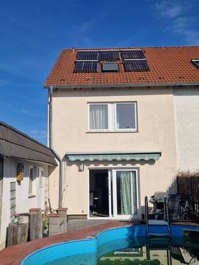 Hinteransicht - 4 Zimmer Einfamilienhaus zum Kaufen in Wiedemar