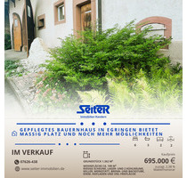 Gepflegtes Bauernhaus in Egringen bietet massig Platz und noch mehr Möglichkeiten - Efringen-Kirchen