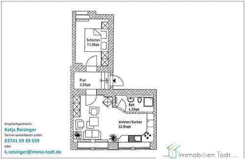 Plauen, Alfred-Schlagk-Str. 8, WE 11 - 