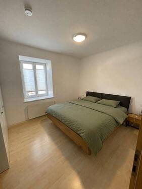 Schlafzimmer - Etagenwohnung mit 54,00 m&sup2; in Weilheim i.OB zur Miete