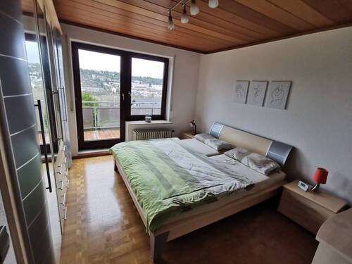 Schlafzimmer - Etagenwohnung mit 58,00 m&sup2; in Pforzheim zur Miete