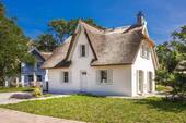 Bild 1 - Reetdach-Cottage 'Weiße Woge' im Usedomer Fischerdorf bei Zirchow