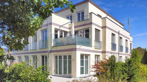 Hinteransicht - 3 Zimmer Etagenwohnung in Hüfingen