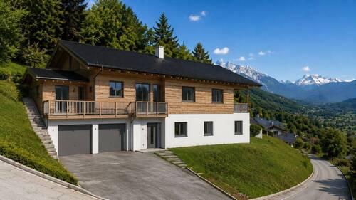 425d6898-b147-4bd0-990c-05409fbb8bb0 - *Neubauobjekt* EinZweifamilienhaus auf Traumgrundstück mit Bergblick in Berchtesgaden