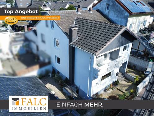 Hausansicht - Familienfreundliches Einfamilienhaus in Siegburg-Wolsdorf - viel Platz & Komfort
