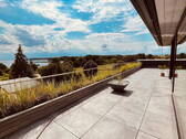 Uneinsehbare Dachterrasse - 