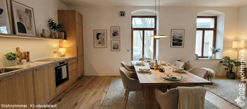 Wohnzimmer (KI-visualisiert, Einrichtungsbeispiel) - 