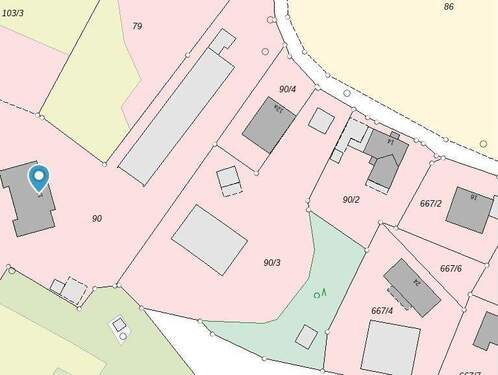 Lagekarte - Grundstück in Volkenschwand