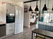 Blick in den Wohnbereich - 