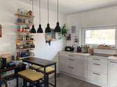 Küche mit Theke - Etagenwohnung mit 103,00 m&sup2; in Nürnberg zum Kaufen