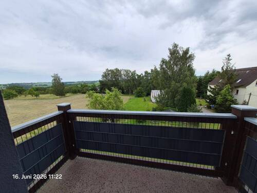 Ausblick vom Balkon - 