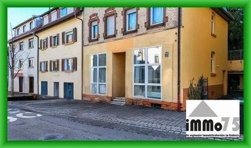 Aussenansicht - PraxisBüroLaden in Mühlacker - renoviert, 83 m², Schaufenster, 3 WCs, sofort verfügbar