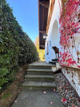 Aussen Eingang.jpg - 7 Zimmer Einfamilienhaus zum Kaufen in Wittlingen