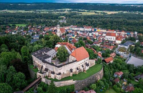 Luftbild von Tittmoning - 