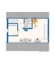 immoGrafik Grundriss Dachgeschoss - 