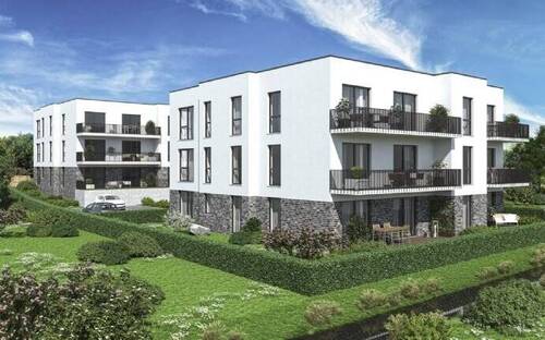 Ansicht Haus B - Etagenwohnung mit 81,00 m&sup2; in Wismar zum Kaufen