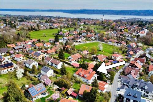 Blick auf den Ammersee - 3 Zimmer Etagenwohnung zum Kaufen in Dießen