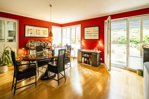 Essbereich und Austritt auf die Terrasse - Einfamilienhaus mit 190,00 m² in Hamburg / Wohldorf-Ohlstedt zum Kaufen