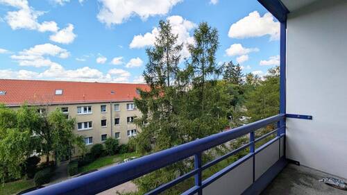 Ausblick Balkon - 2 Zimmer Etagenwohnung in Potsdam