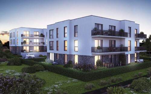 Ansicht im Dunkeln - 3 Zimmer Etagenwohnung zum Kaufen in Wismar