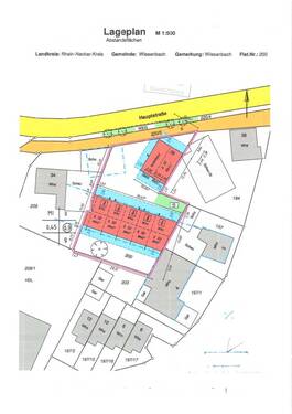 Lageplan - Abstandsflächen - 