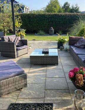 Blick aus dem Wintergarten - 