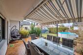 Terrasse - 5 Zimmer Doppelhaushälfte zum Kaufen in Parkstetten