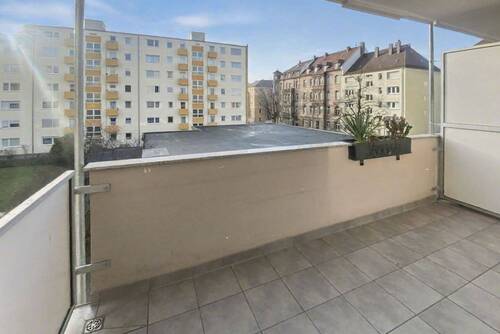 Suedbalkon - 1 Zimmer Etagenwohnung zum Kaufen in Nürnberg