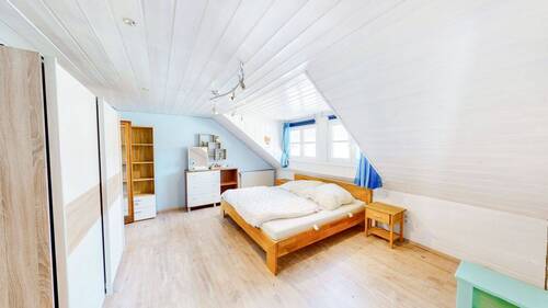 Schlafzimmer Dachgeschoss 1983 - 
