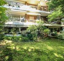 Blick ins Grüne: Terrassenwohnung im Souterrain am Unterbacher See - Düsseldorf