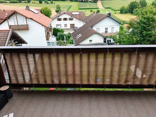 Blick vom Balkon - 
