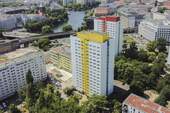 Luftbild Fassade und Dach - 
