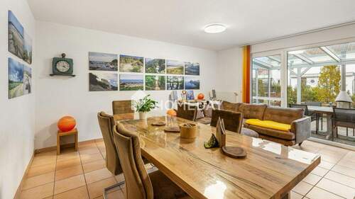 EG Wohnzimmer 1 - Doppelhaushälfte mit 113,00 m&sup2; in Achim zum Kaufen