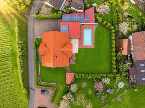 Grundstücksgröße - visualisierung - 8 Zimmer Einfamilienhaus zum Kaufen in Sasbach / Obersasbach