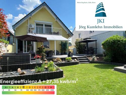 Vorderansicht - Frechen-Königsdorf ! Energieeffiziens A + ! Modernes + grosszügiges Haus am Königsdorfer Forst.