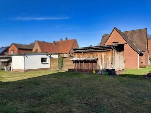 Gartenansicht - 5 Zimmer Einfamilienhaus in Scheeßel