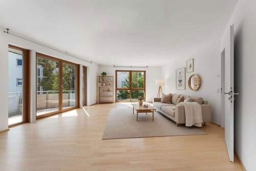 Blick nach Westen - 4 Zimmer Etagenwohnung in Offenbach am Main